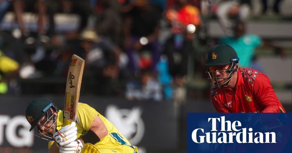 Australia edge Zimbabwe by one wicket to complete ODI sweep