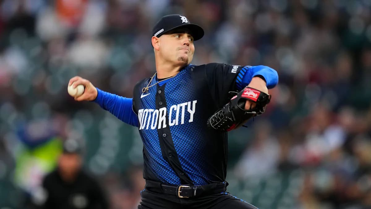 River Ryan shines in Detroit debut as Tigers power past Nationals 9-2